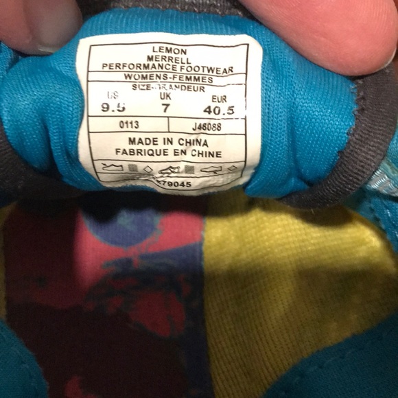 Vibram soul turq/lime shoe - Picture 8 of 8